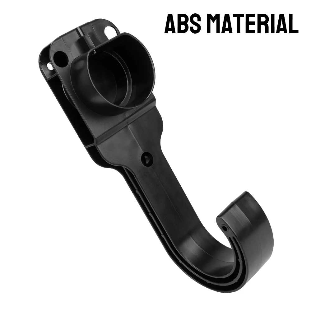 EV Charger Wall Mount Bracket Charging Cable Organizer for Electric Car Type 2 Connector EU Plug