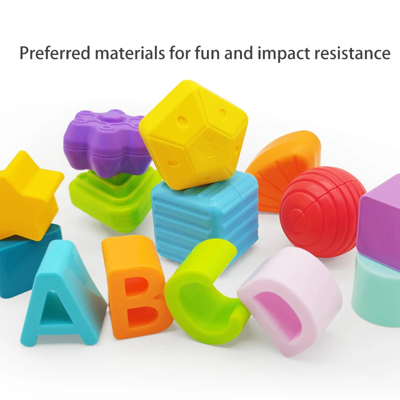 Children's Cube Matching Color Block Sports Hand Eye Coordination Puzzle Toy