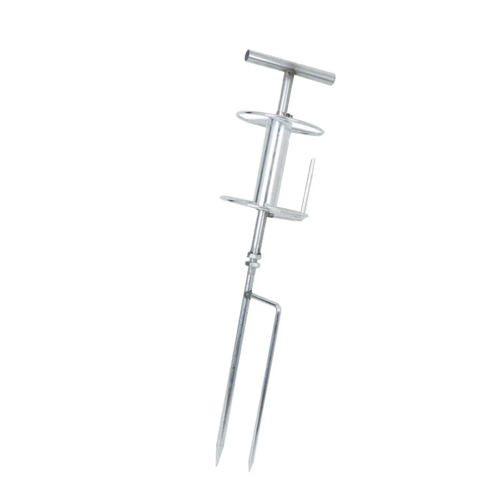 รูปสินค้า สวน ท่อ Guide Stake อุปกรณ์เสริมโลหะแข็งแรงสําหรับสนามหญ้าดอกไม้เตียงด้านนอก
