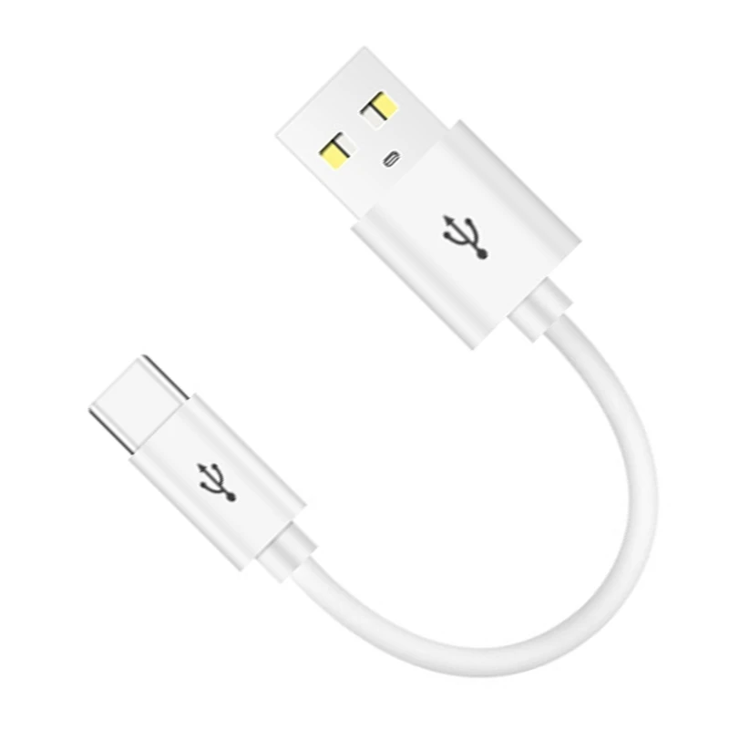 รูปสินค้า USB Type C สายชาร์จเร็วสั้น10/20ซม. สำหรับ Samsung Xiaomi Huawei สายซิงค์ข้อมูลโทรศัพท์แอนดรอยด์สายอะแดปเตอร์ USB