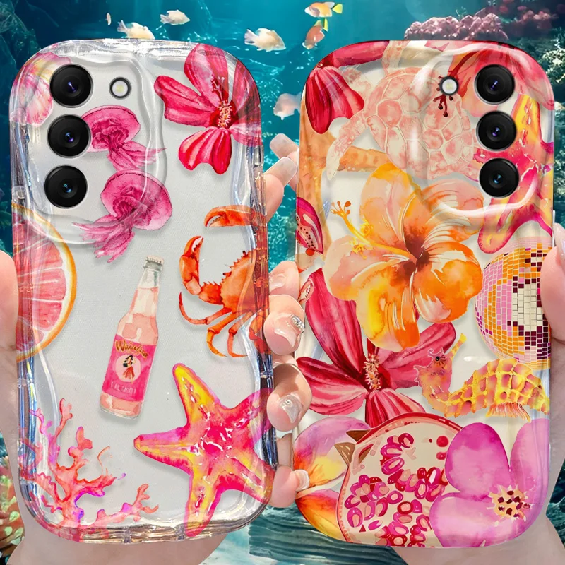 Underwater World-Themed Smartphone Case Cover
