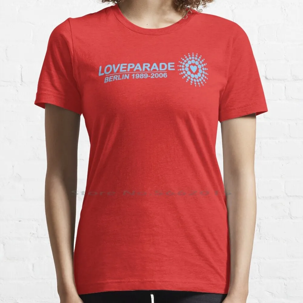 Loveparade , Berlin T Shirt 100% Cotton Loveparade Berlin Love
