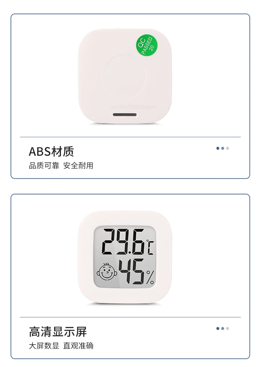 5/4/3 Pcs Xiaomi Mijia Bluetooth-compatible Thermometer 2 Electric Humidity Smart Home Wireless Hygrometer LCD Digital Moisture