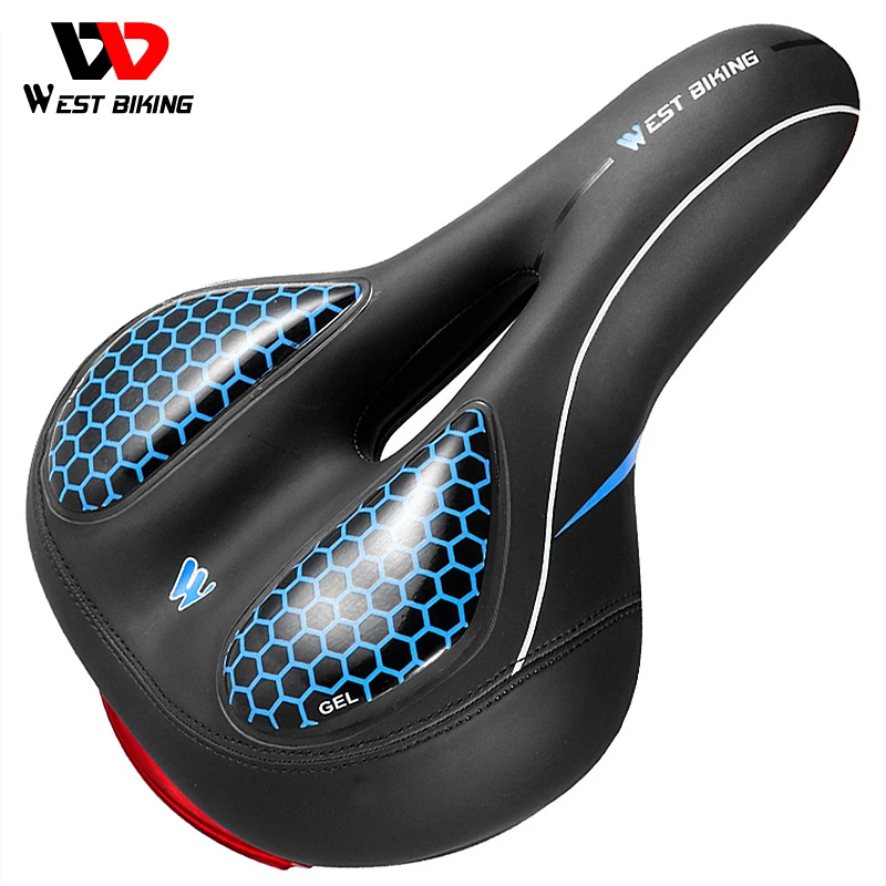 Bicycle Saddle Extra Wide Gel Seat Cushion Extra Large Gel