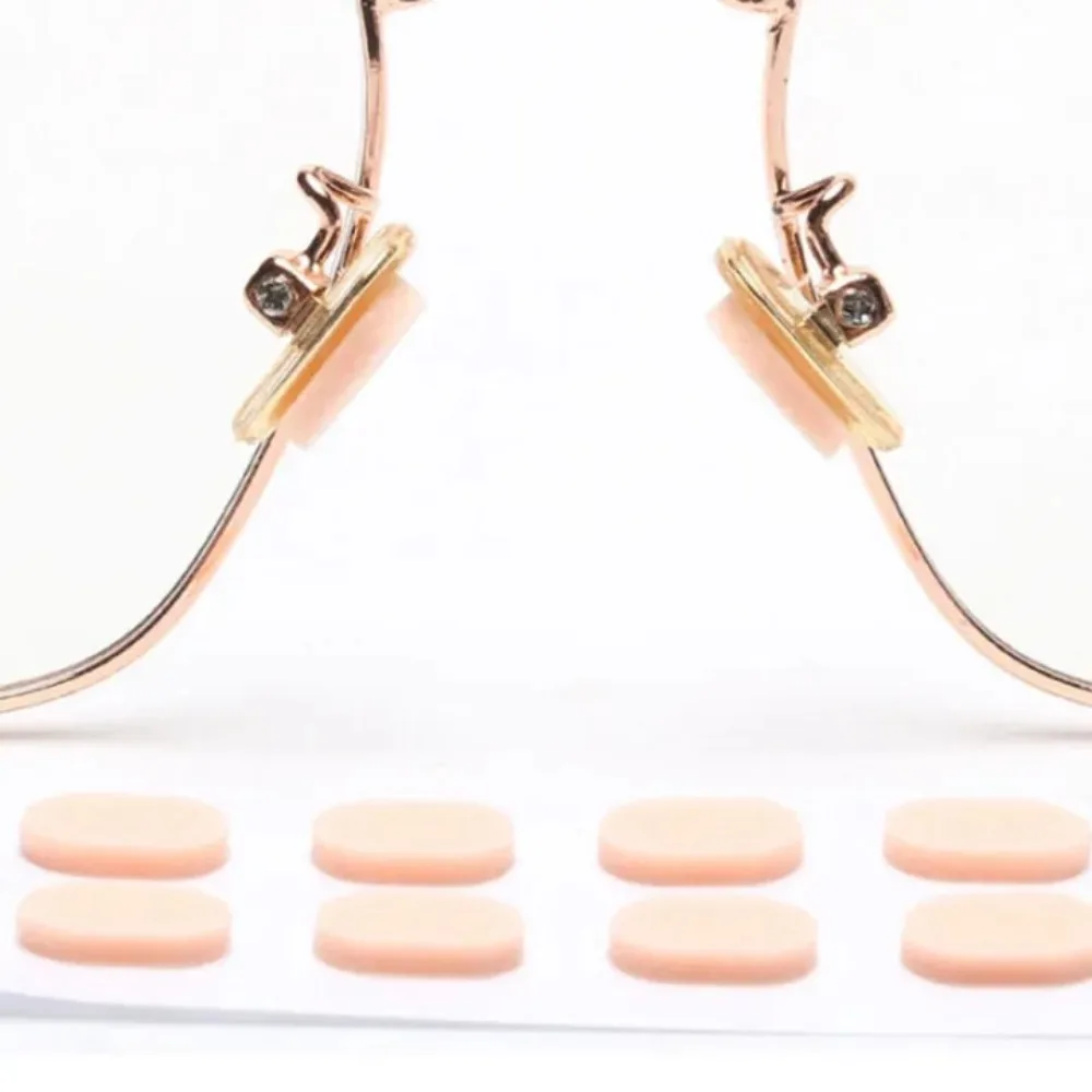 40Pcs Soft Anti-slip Glasses Nose Pads EVA Foam Adhesive Sweat Absorb Sponge Nose Pads Eyeglasses Stickers Eyewear Accessories glasses nose pads