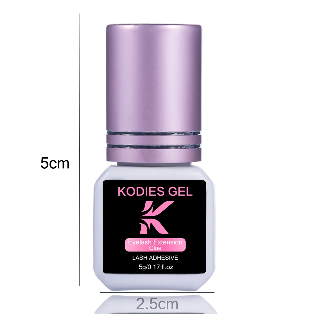 KODIES Extra Strong Eyelash Glue - 5g Waterproof Adhesive Quick Dry 05s