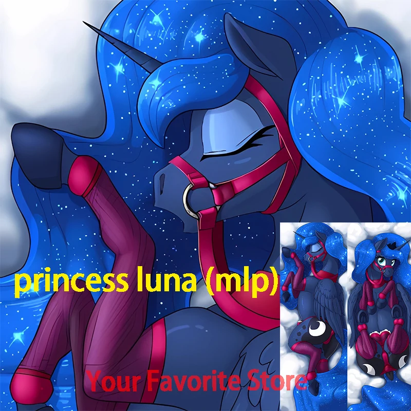 Pillowcases Princess Luna Dakimakura Mlp Body Pillow Case Outlet