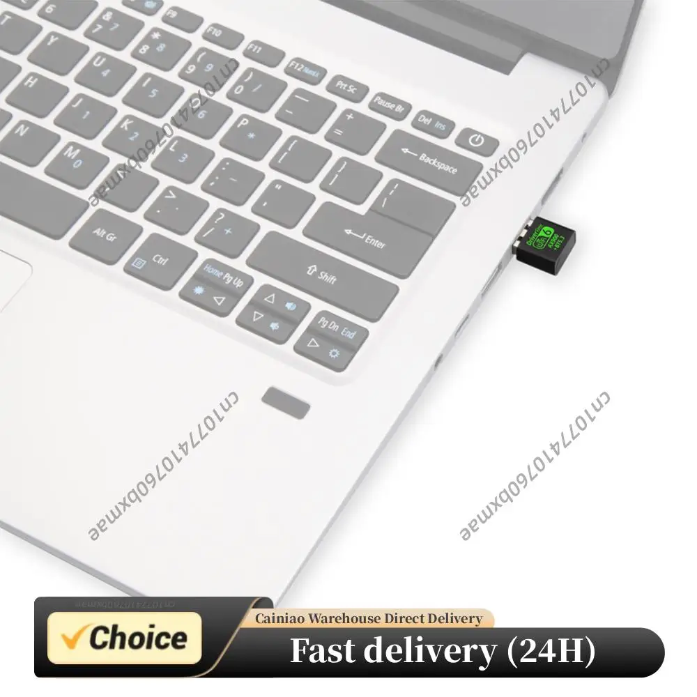 1-6PCS USB WiFi 6 블루투스 5.3 어댑터 2 in 1 동글 듀얼 밴드 2...