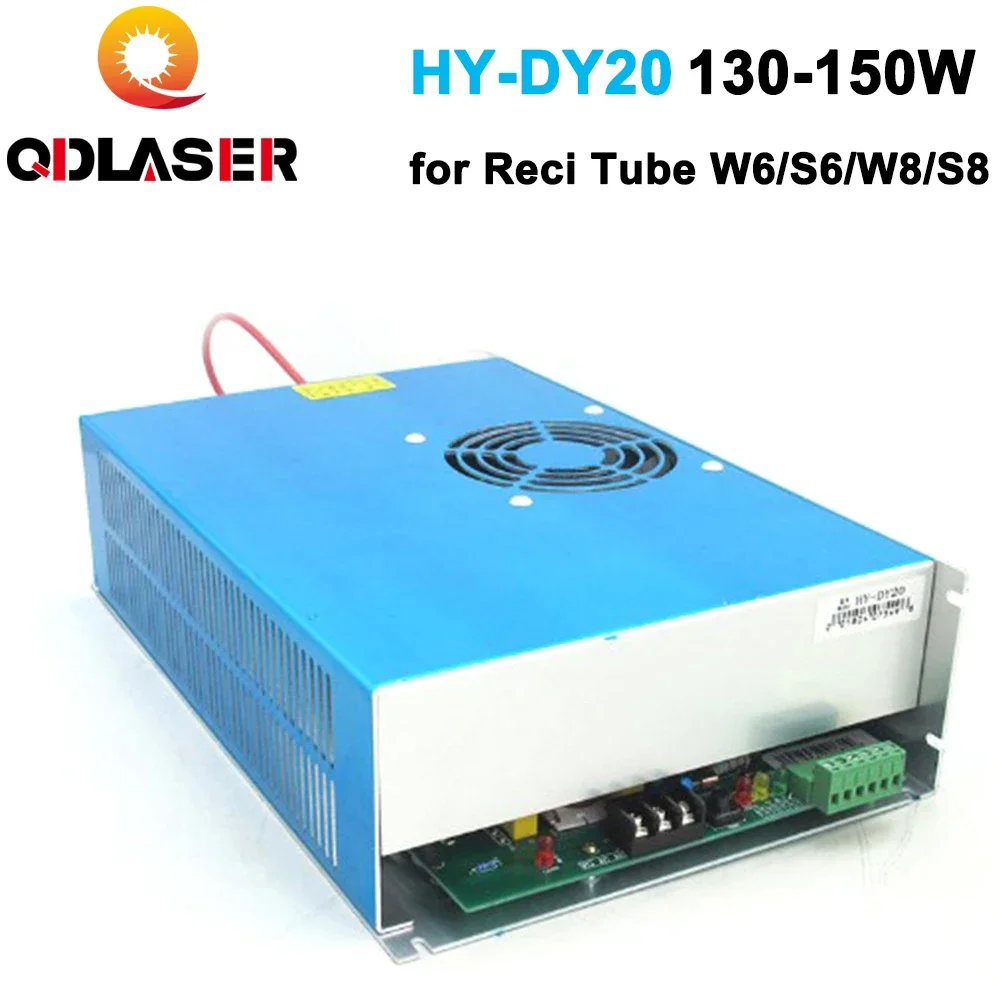 

QDLASER DY20 Co2 Laser Supply For RECI Z6/Z8 W6/W8 S6/S8 Co2 Laser Tube Engraving / Cutting Machine DY Series