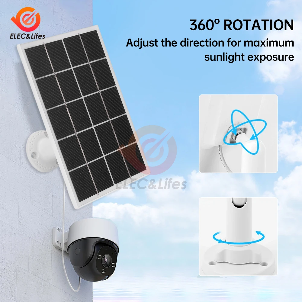 Portable Solar Panel 5V 8W Solar Plate with USB Safe Charge Stabilize Battery Charger For Power Bank Phone Outdoor Camping Home