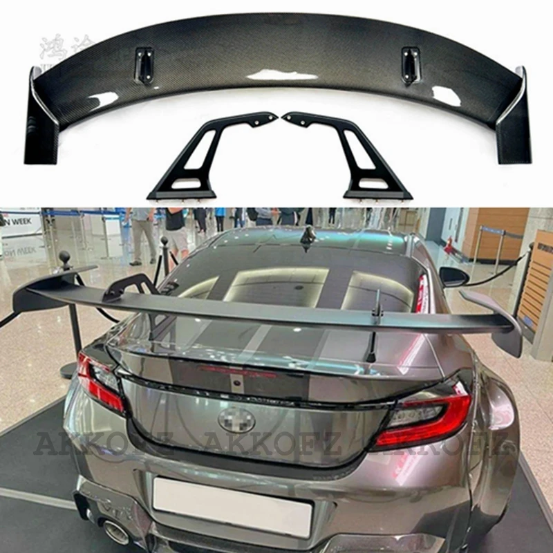 

For Toyota GR86 ZN8 Subaru BRZ ZD8 GT86 High Quality Carbon Fiber FPR Primer Rear Trunk Lip Spoiler Wing