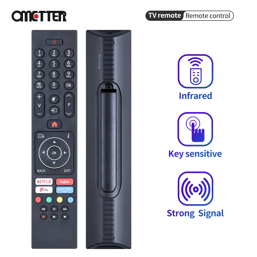 

for Hitachi TV Remote Smart RC43137 RC43137P RC43135 RC43135P L32SHE19