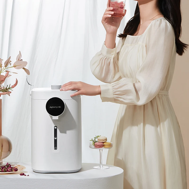 Joyoung Electric Kettle 5L Stainless Steel Tank 220V Water Dispenser 1600W Temperature Setting Water Boiler Kitchen Appliances 4
