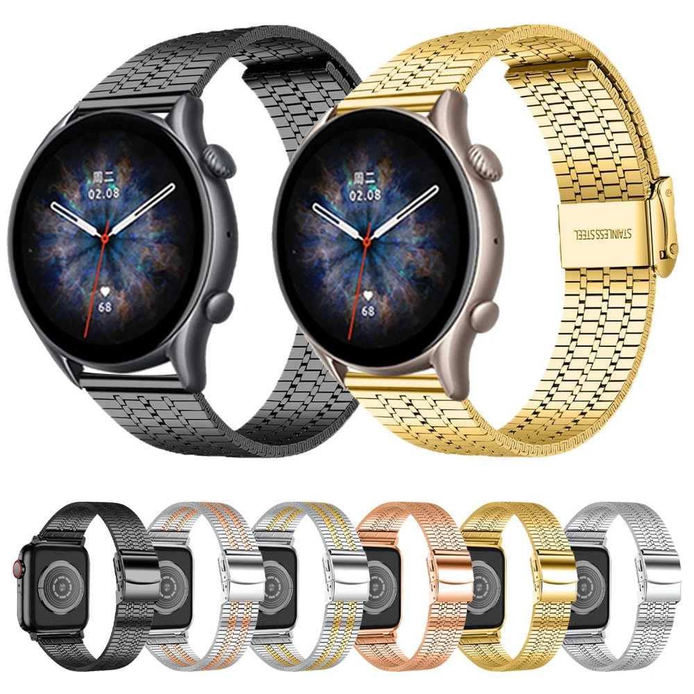 Strap Amazfit Gtr 2e Aliexpress Metal Strap For Huami Amazfit GTR