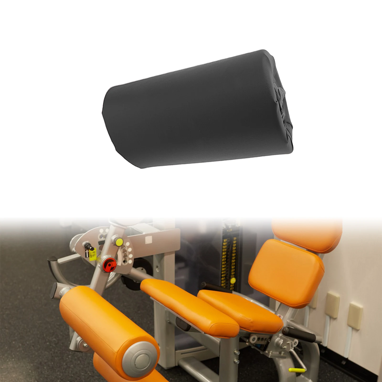 1 Piece Foam Foot Pad Roller 50cmx12cm Round Sponge Foam Tube Sleeve for Indoor Home Gym Exercise Machine Exercise Equipment 6