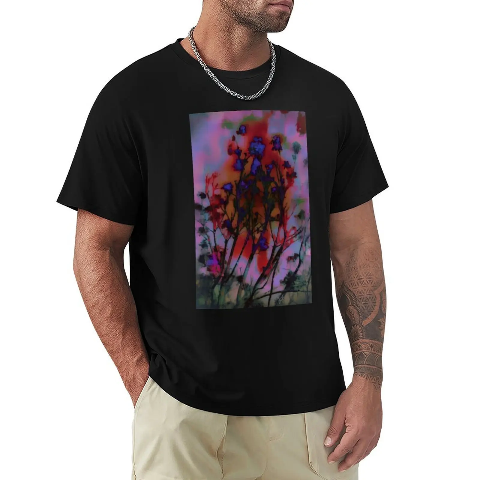 

Death Blossom T-Shirt oversized vintage Short sleeve tee tshirts for men