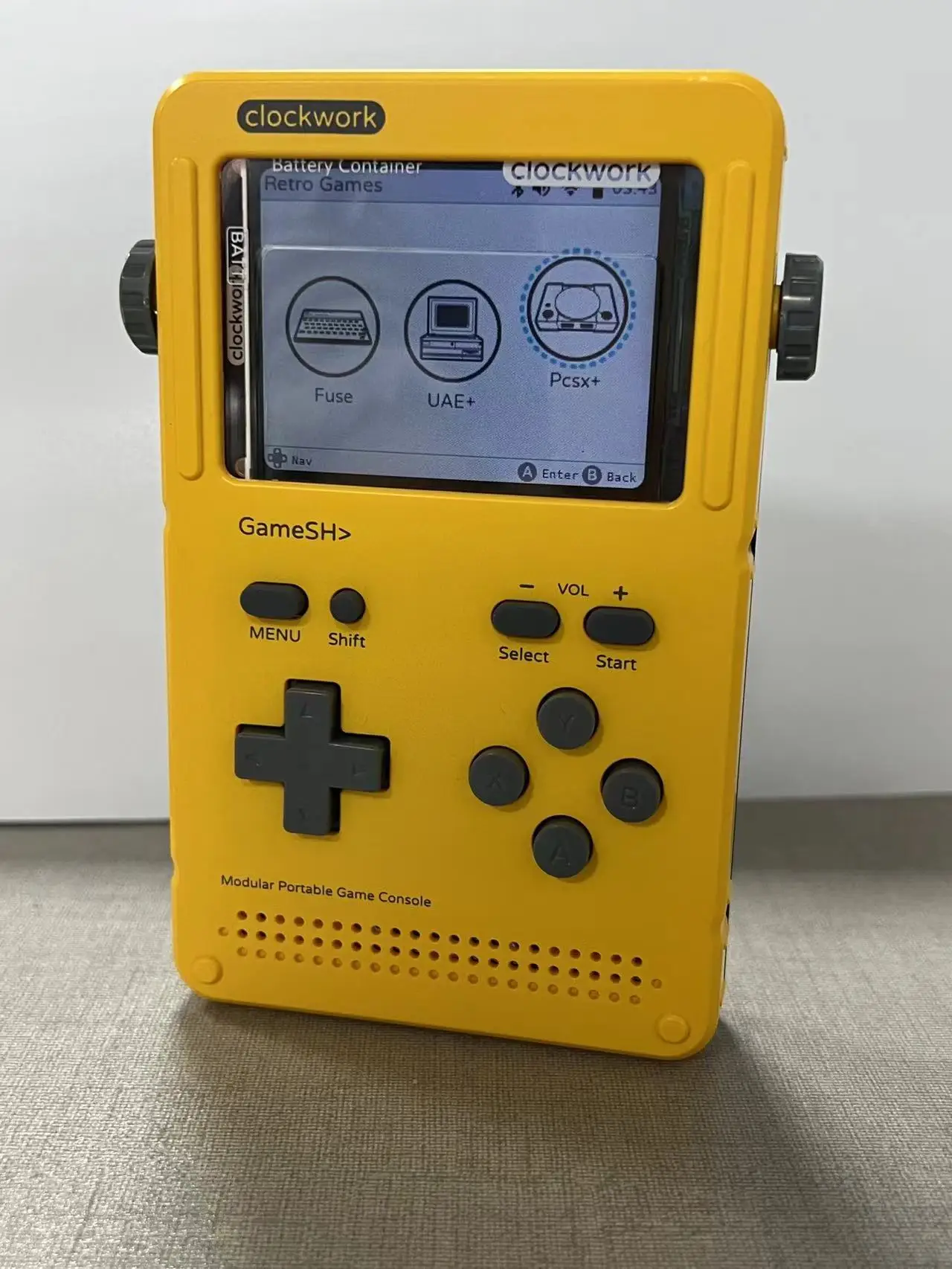 DIY Modular GameShell Kit Open Source Highly Hackable