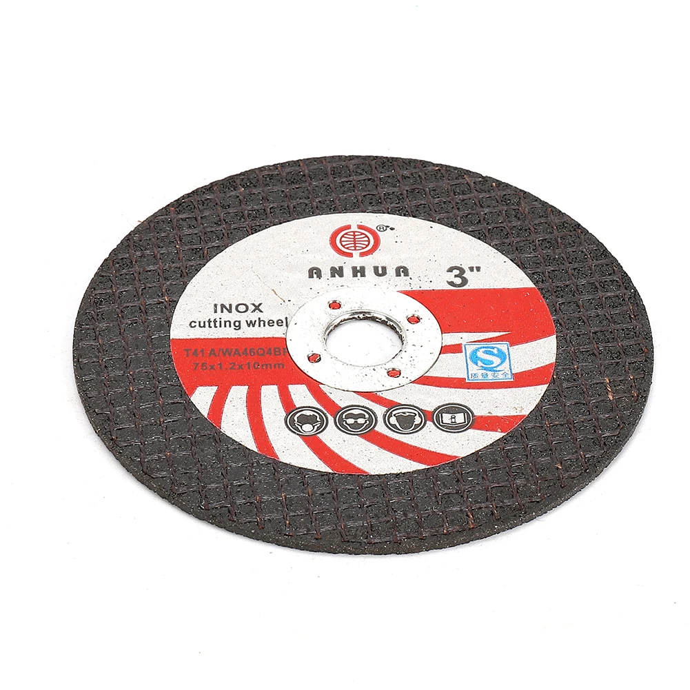 

Cutting Wheel Cutting Disc 1.2mm High Quality Practical Resin 75mm Black Circular Composite Corundum Abrasive Tools