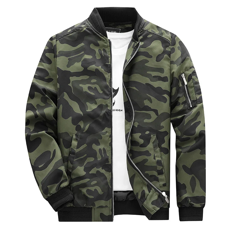 Camouflage Coat Men's Jacket Fashion Casual Men Autumn Jacket Men's Classic Street Hip-Hop Men's Clothing