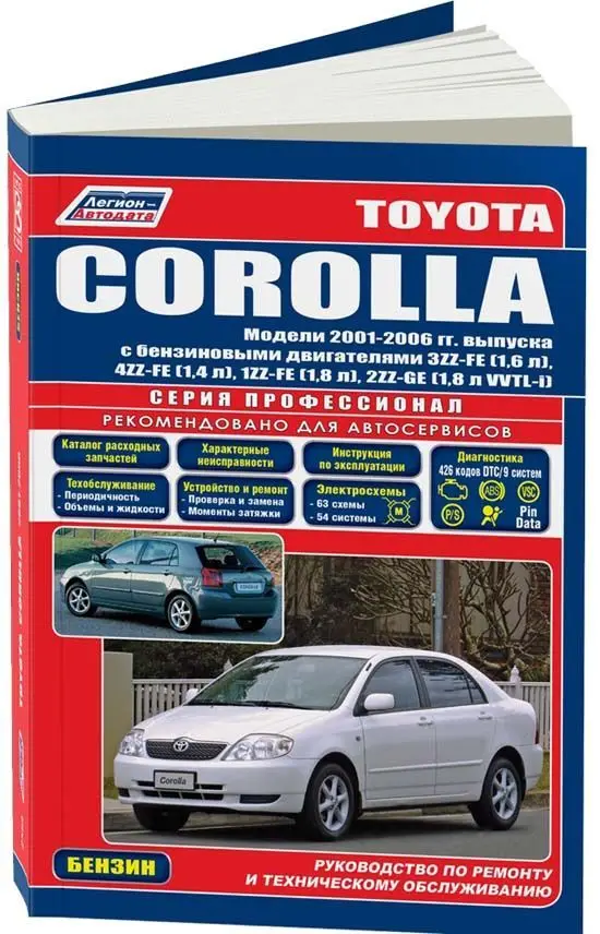 Руководство По Ремонта И Эксплуатации Для Toyota Corolla. Модели С.