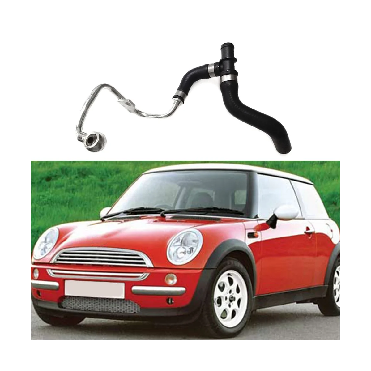 

11539845352 Turbocharger Coolant Hose for BMW Mini Cooper R56 R57 R58 R60 R61 11537645832 Engine Coolant Return Pipe