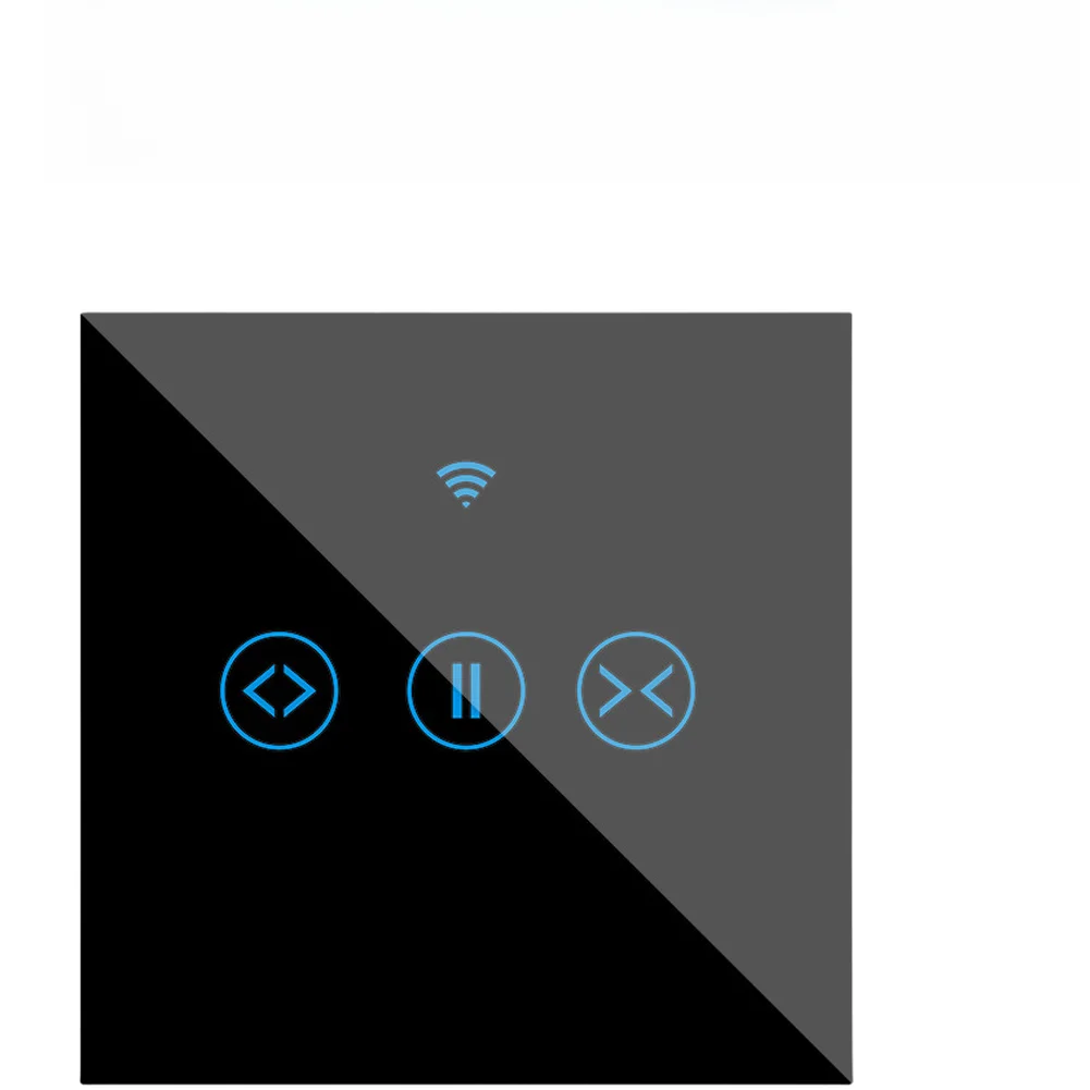 침실 WiFi 스마트 커튼 음성 제어 2.4G WiFi 연결 음성 어시스턴트 호환 스마트 스케줄링 타이머