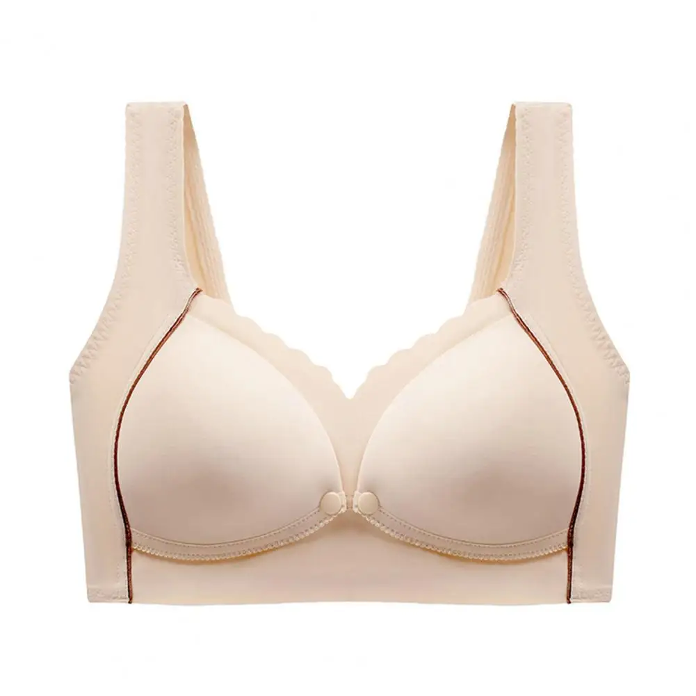 Maternity Nursing Bras Pregnant Women Lingerie Breastfeeding Hot No Rims Front Closure Breast Feeding Bras Large Size Brassiere