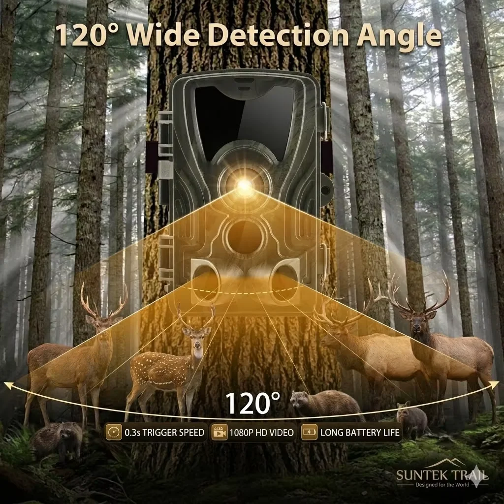  slider image of Trail Hunting Camera With