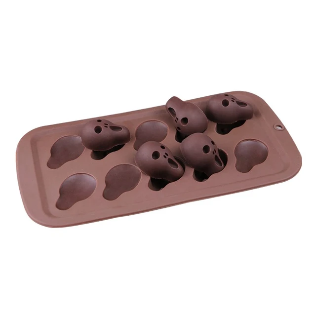  Halloween Baking Molds 4 Pcs Halloween Molds Silicone Cookie  Mould for Dessert, Soap, Bath Bomb : Home & Kitchen