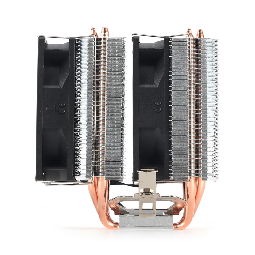 6 Heat Pipes 4 Pin PWM RGB PC Quiet CPU Cooler for Intel LGA 1700 2011 2011-V3 1200 1150 1151 X79 X99 E5 AMD AM4 AM3 CPU Cooling Fan cooling fan