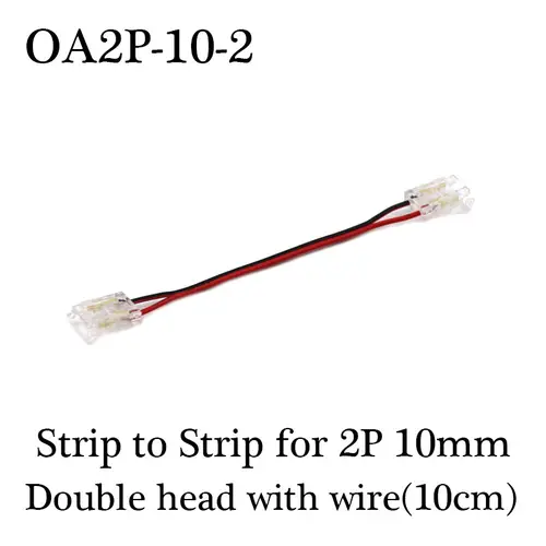 COB LED Wire Connector 5 8 10mm Connection Solderless Mini Buckle FCOB RGB CCT LED Strip Lights 2 3 4 Pin Connector With Wire - Image 19