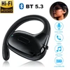 Wireless Headphones Bluetooth 5.3 Mini Business Headset Bone Conduction Handsfree Noise Canceling Driving Sports Earphones 1pc 1