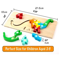 Montessori-Holz-3D-Puzzles – Bild 5
