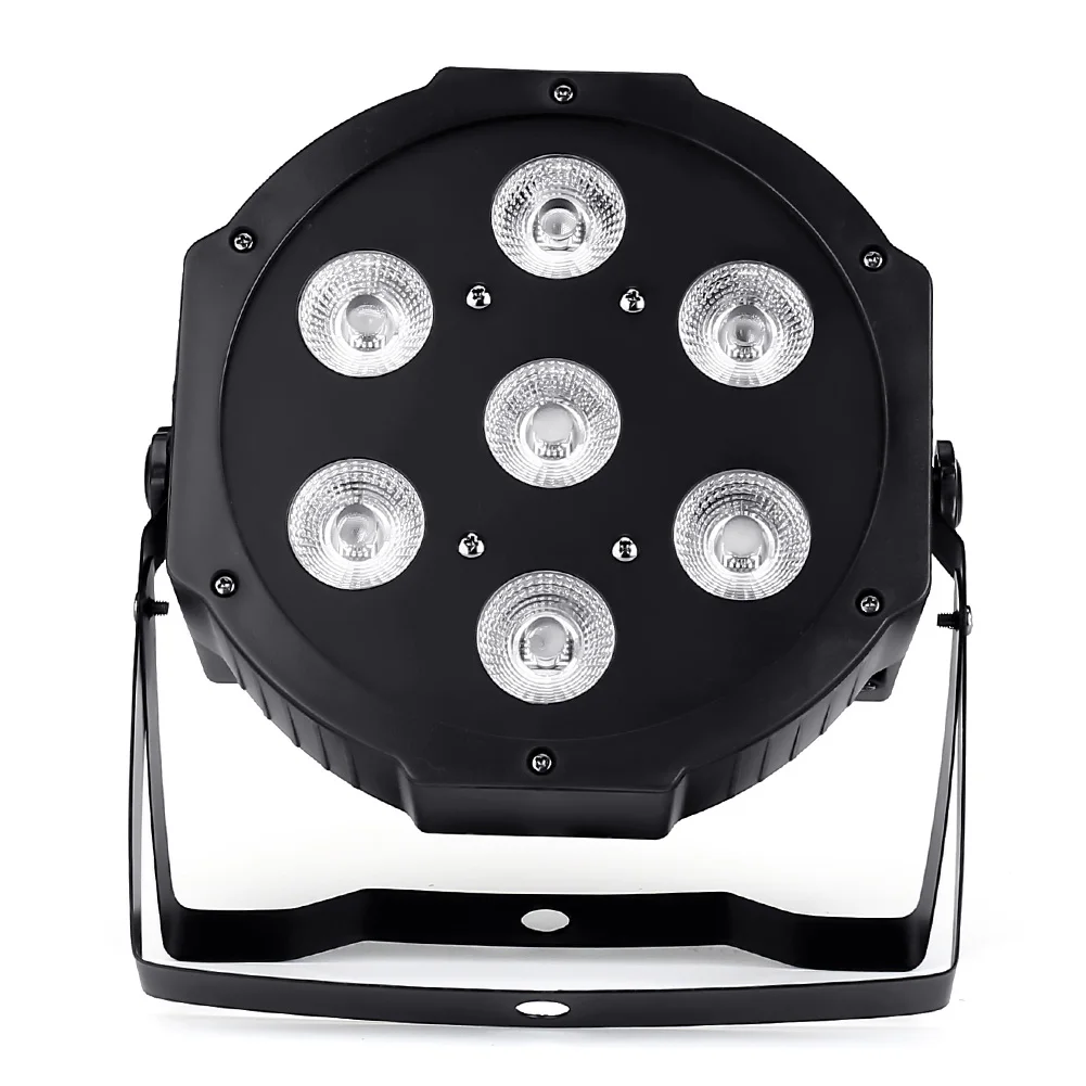 Led Rgbw 7X12W 7X18W Rgbwa + Uv Led Par Wash Disco Party Light Rgbw Dmx Controller Spedizione Gratuita Dj Disco Party Bar