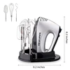 SUNATUR Hand Mixer 110-240V Blender 300W Electric Food Processor 3 in 1 Mixer Kitchen Appliances Machine Mixer for Baking 6