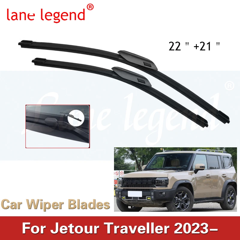 

Car Wiper Blades For Jetour Traveller 2023 SUV 1.5T 2.0T Car Accessories Front Windscreen Wiper Blade Brushes Cutter Goods