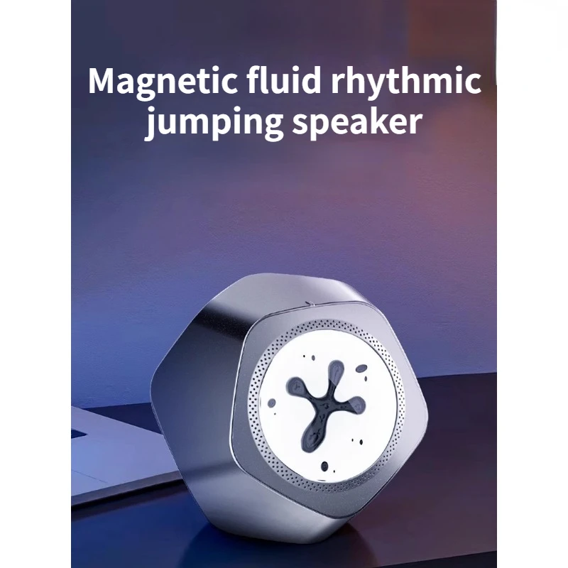 

Music Beating Venom Ferrofluid Bluetooth Sound, Desktop Ornaments Toys Desktop Computer Combinations Birthday Gifts