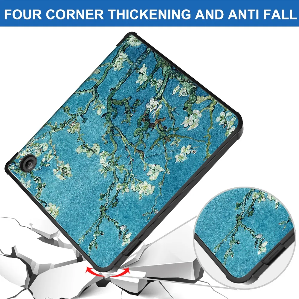 Magnetic Smart Cover with Soft TPU Back