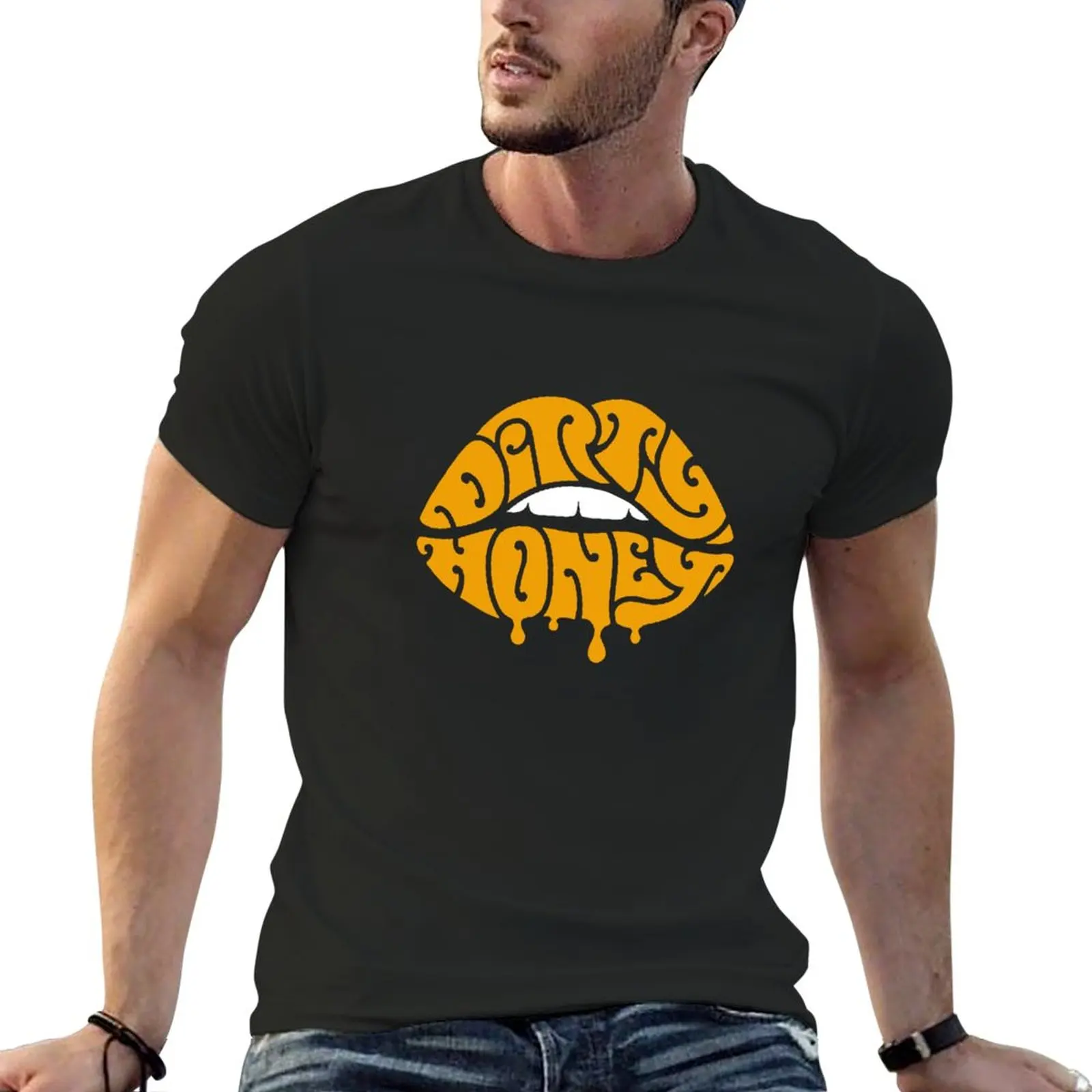 

New Dirty Honey Best Of Rock Most Popular T-Shirt plain t-shirt sports fan t-shirts t shirt for men