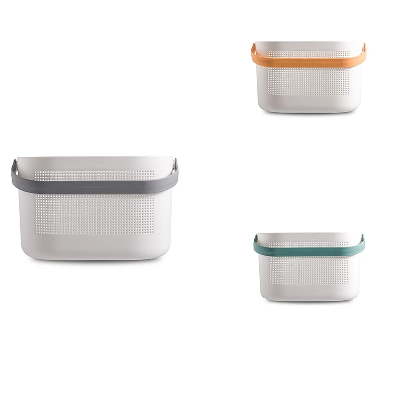 

Корзины для хранения с ручками, корзина для душа, органайзер для ванной и душа для ванной комнаты, кухни