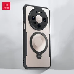 Shockproof Clear Matte Air Case with Camera Protection - Acrylic TPU Blend by Xundd for Huawei Mate 70 Air (Magnetic Stand Case)