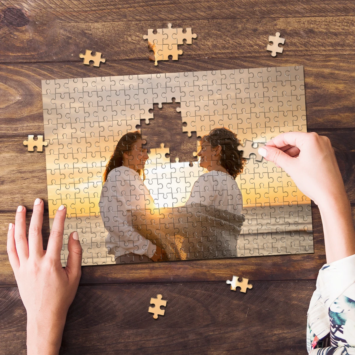 Custom Photo Puzzle Gift 1