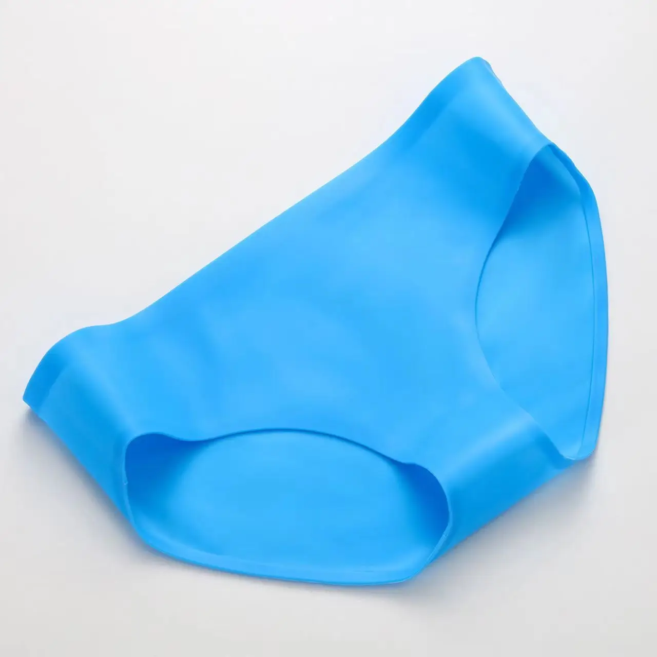 Maillot de bain en Silicone, slip taille basse, culotte en silice, sous-vêtements de sécurité Anti-embarras pour femmes, slip respirant et confortable