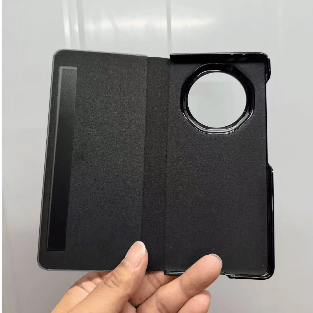 Leather Wallet Flip Cover with Smart Window