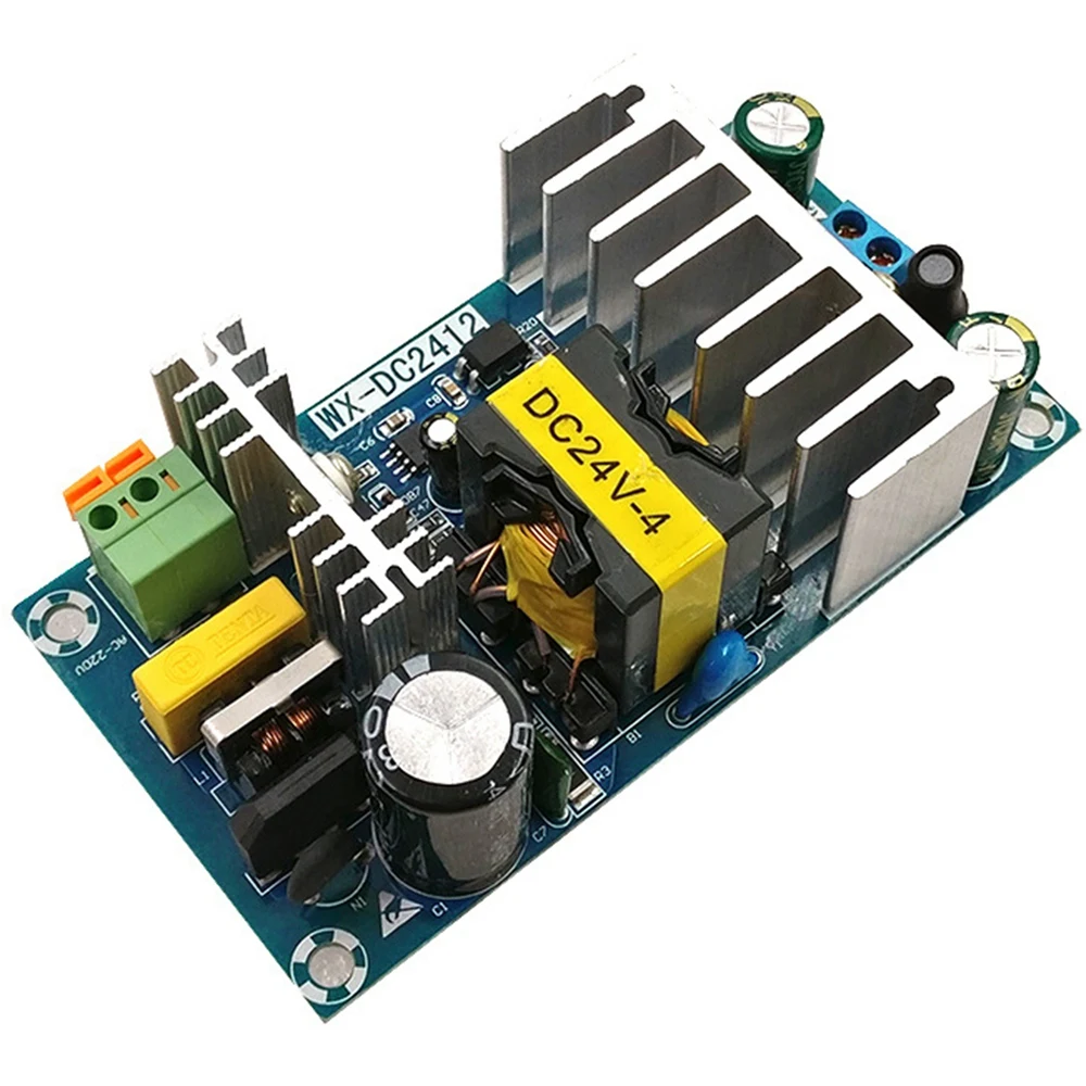 ABUOFor Power Supply Module DC 24V 4A 6A to AC 110V 220V Switching Power Supply Module AC-DC Board