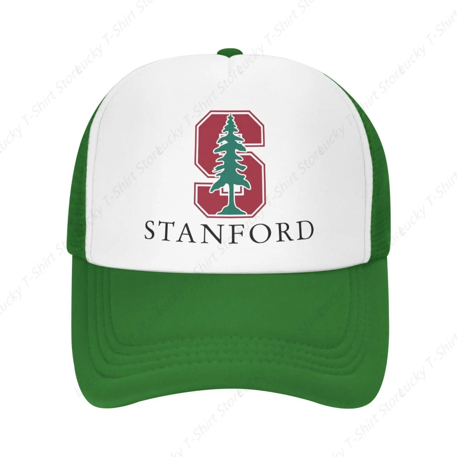 Stanford University Trucker Hats Women Mens Baseball Cap Fashion Ball Dad Caps Unisex Mesh Hats for Casual GYM Travel Headwear 3