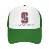 Stanford University Trucker Hats Women Mens Baseball Cap Fashion Ball Dad Caps Unisex Mesh Hats for Casual GYM Travel Headwear 3