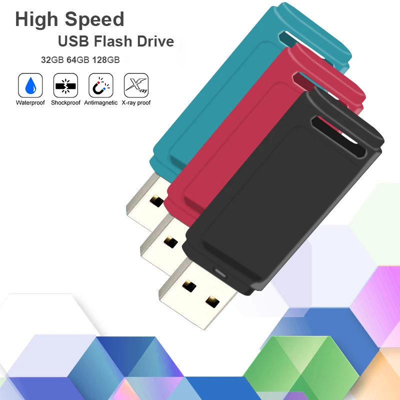 Chiavetta USB 3.0 Mini Metallo 128/64/32/16 GB – Alta Velocità Pen Drive
