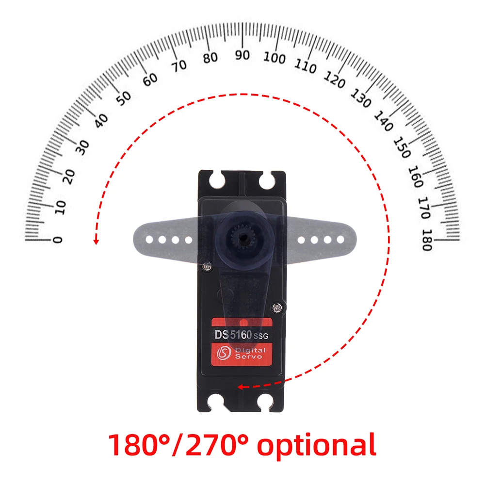 1/5 RC 자동차용 서보 스티어링 서보, 레드캣 HPI Baja RC 자동차 장난감, 높은 토크, 60Kg, 80Kg, 150Kg, 1/5 1/6 서보
