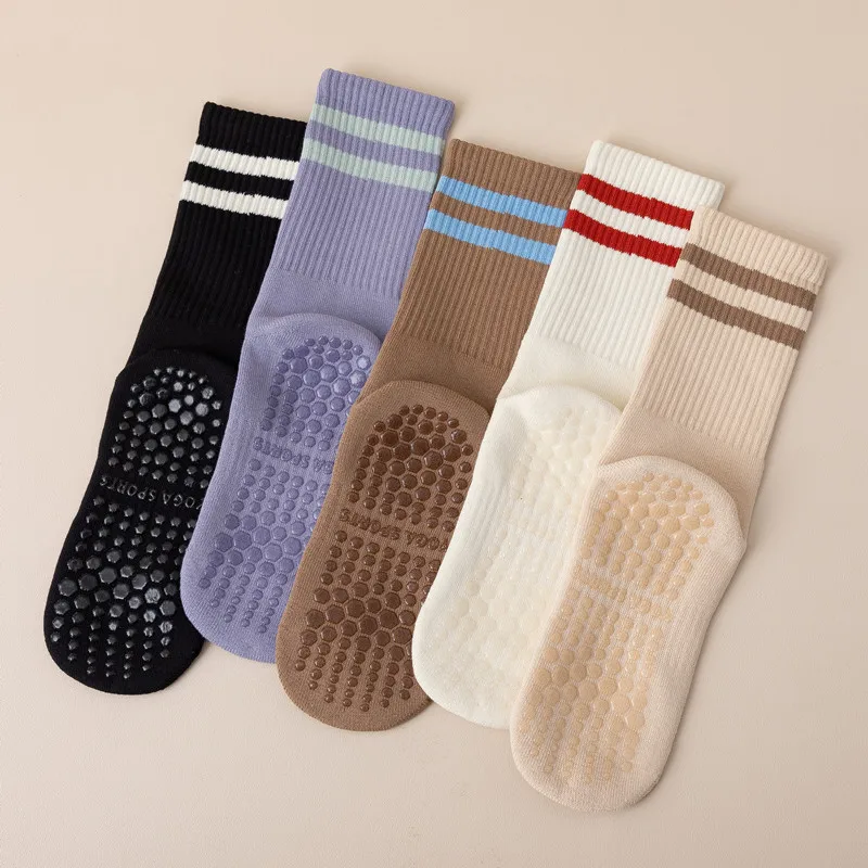 Yoga Socks Cotton Thickened Terry Non-slip Women Indoor